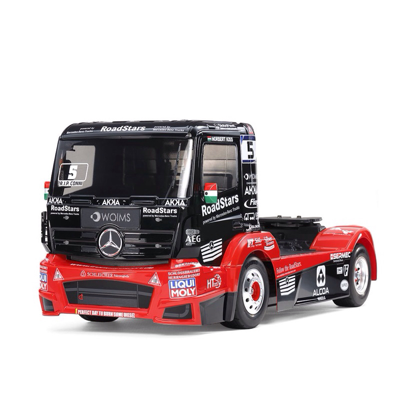 58683 TAMIYA MERCEDES-BENZ RACE TRUCK ACTROS MP4 MB MOTORSPORT (TT-01 TYPE-E CHASSIS) WITH ESC