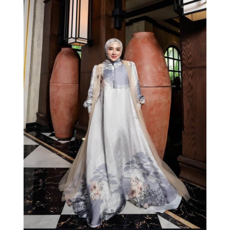 gamis premium sutra by shellasaukia
