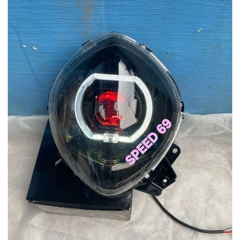 REFLEKTOR LAMPU DEPAN FINO FI BILED BILED MATRIX X1