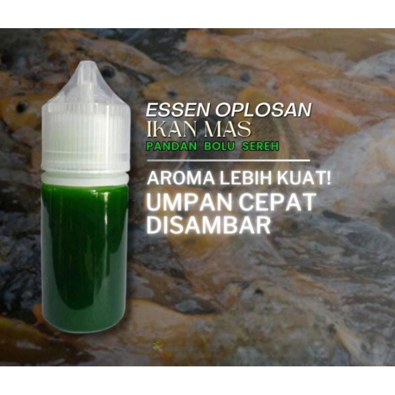 Essen oplosan ikan mas aroma pandan bolu sereh30Ml
