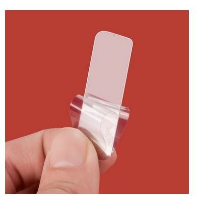 

Double tape isi 60 lem 2 sisi kotak merah/ lakban bening mini/ double tape mini lakban 2 sisi isi 60 lembar