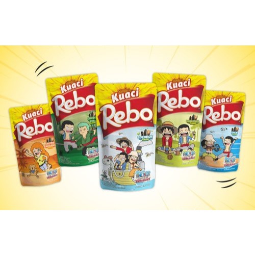 

140Gr Rebo Kuaci x One Piece Exp. Februari 2026