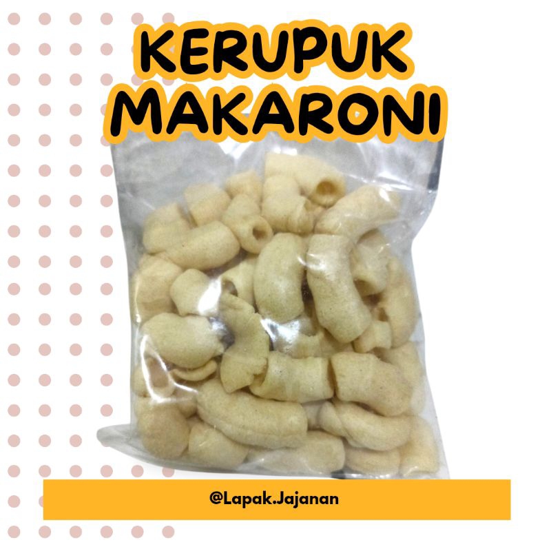 

[Lapak.Jajanan] Kerupuk Makaroni - Snack Jajanan Murah Renyah Gurih Nikmat