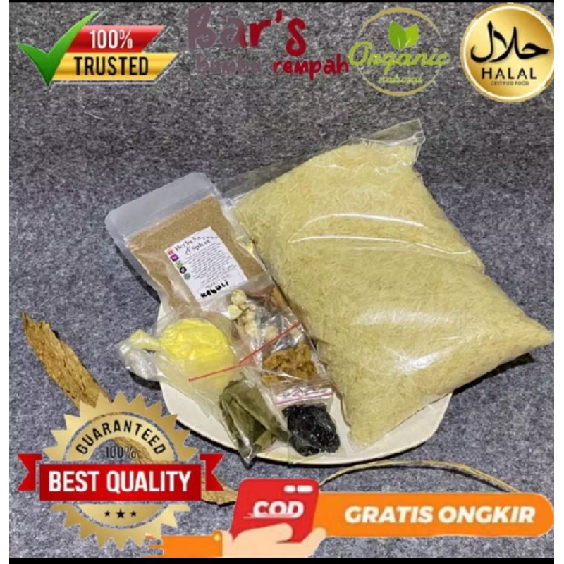 

Beras Briyani india 1kg + Bumbu Rempah komplit