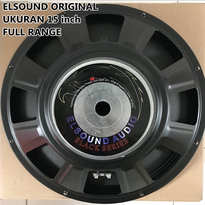 55 Murah SPEAKER WOOFER ELSOUND 15 inch 15inch FULL RANGE ORIGINAL