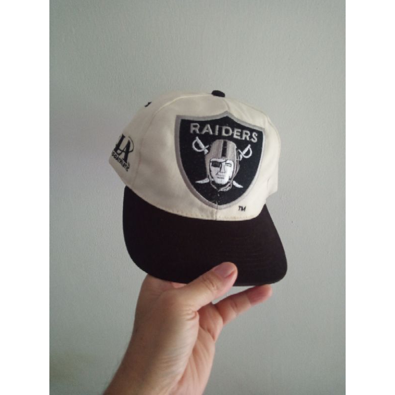 Topi Snapback Los Angeles Raiders Big Logo Blockhead  Logo Athletics BOOTLEG