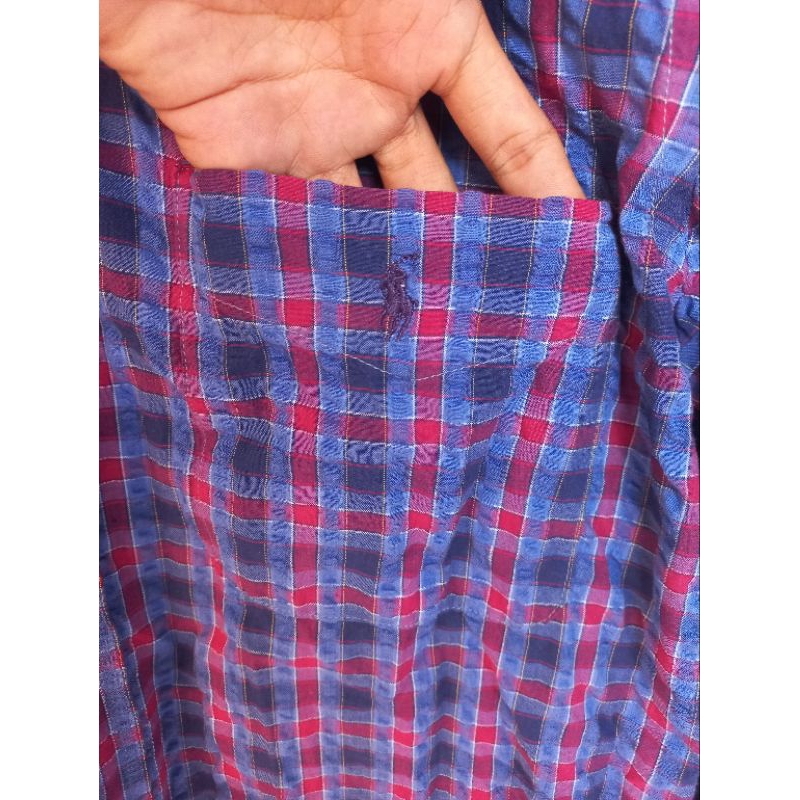 flanel polo ralphlaurent