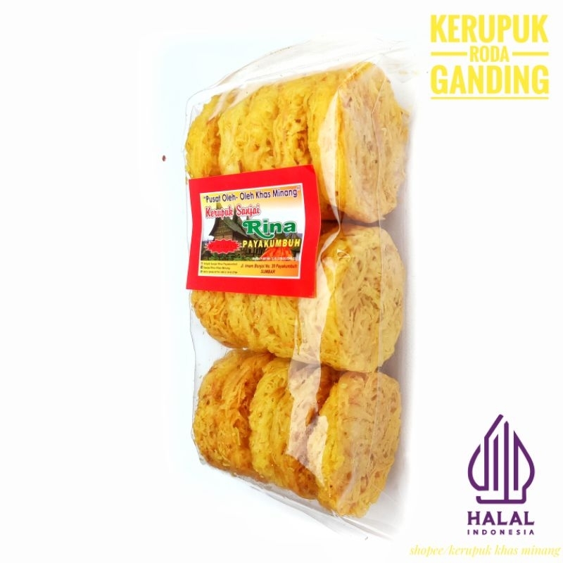 

Roda Ganding Kerupuk Golong Golong Khas Minang