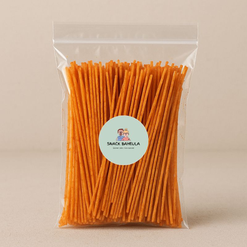 

Snack Baheula Mie Lidi Ukuran Medium 100g