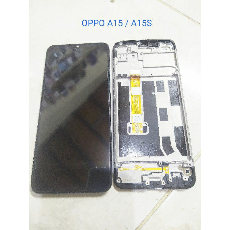 Garansi Lcd Fullset Frame Oppo A15 A15s Original Copotan Free Antigores