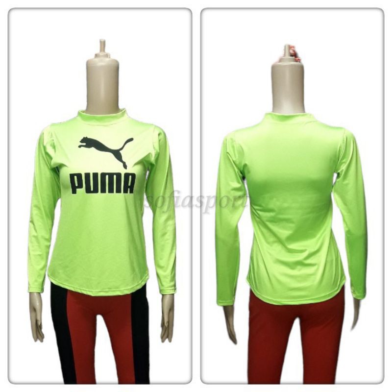 Baju Senam Atasan Wanita Lengan Panjang