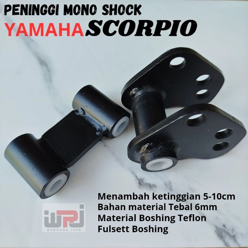 UNITRACK PENINGGI SHOCK BELAKANG MONO SHOCK SCORPIO ARCR SCORPIO AR CR SCORPIO UNITRACK SCORPIO