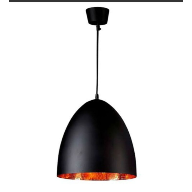 kap lampu gantung aluminium