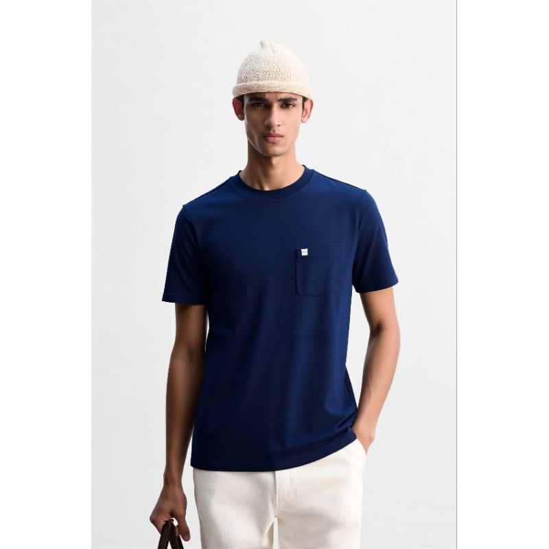 Kaos Gap Polos Pocket