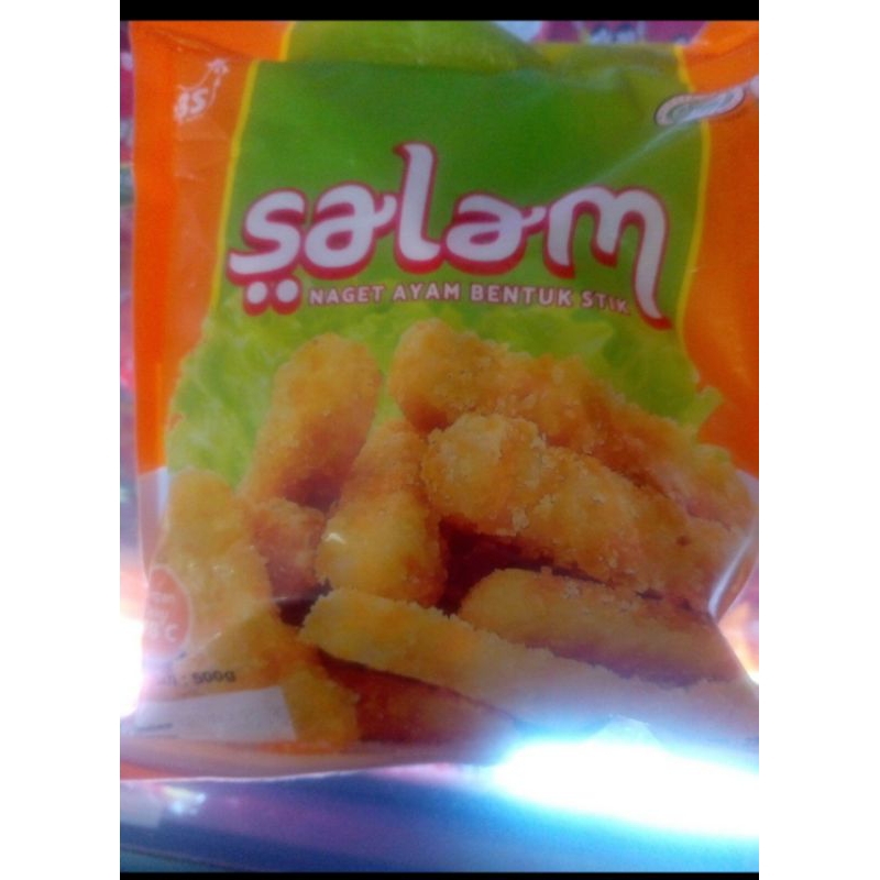 

Salam naget ayam bentuk stik 500 gram