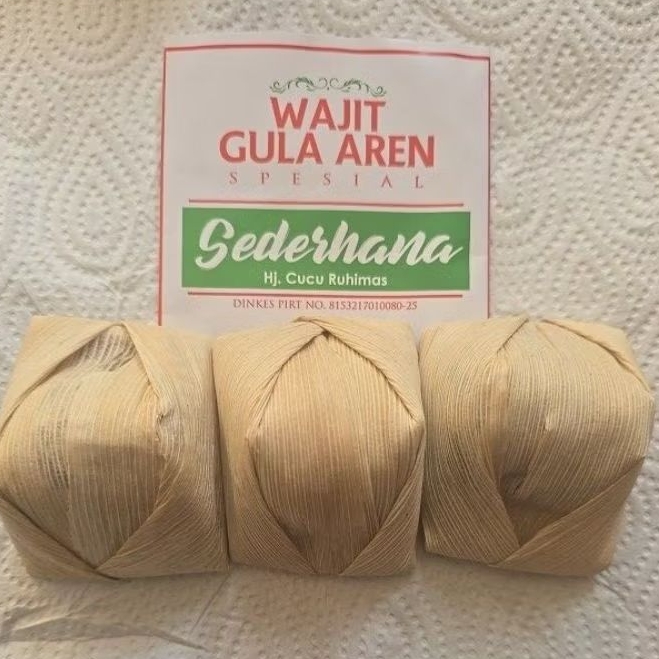 

wajit gula aren sederhana