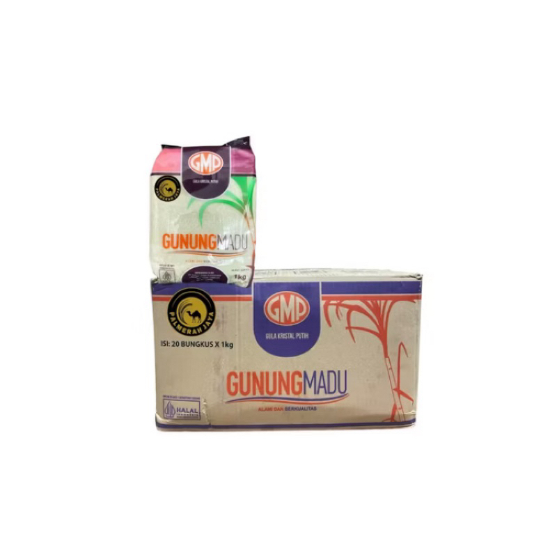 

gula gunung madu gmp 1 dus isi 20 gula