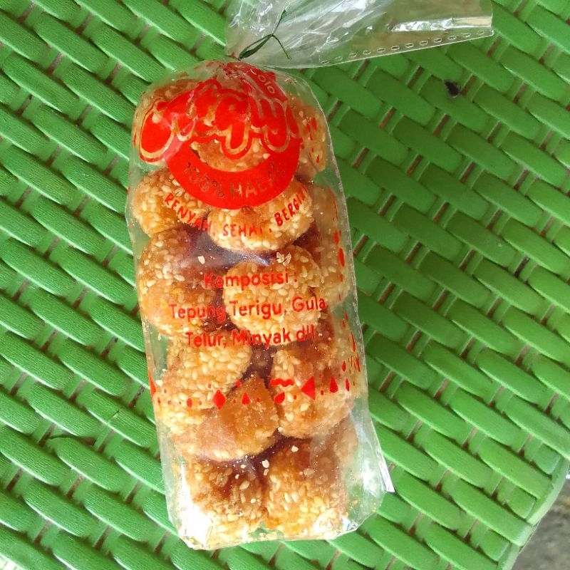 

onde2mini#cemilan khas wijen# oleh2 solo