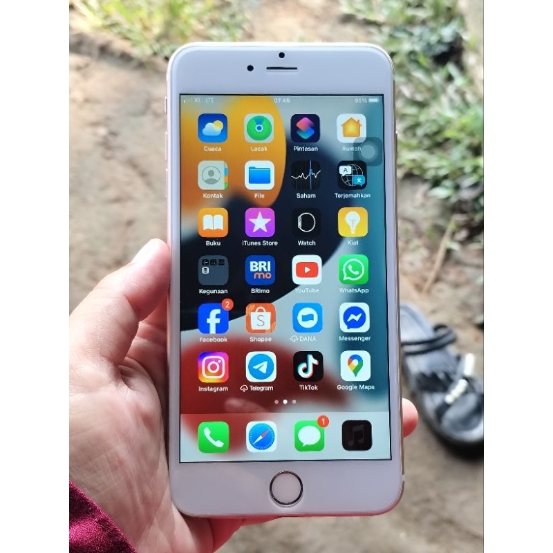 HP IPHONE 6S PLUS 16GB NORMAL BUKAN BYPASS BISA SEMUA KARTU ALL OPERATOR TERMURAH BERKUALITAS