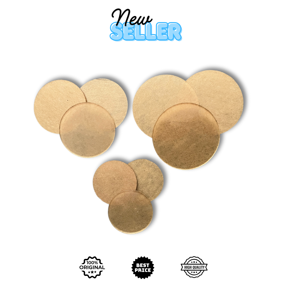 

Akrilik Bentuk Bulat Lingkaran Polos Bening