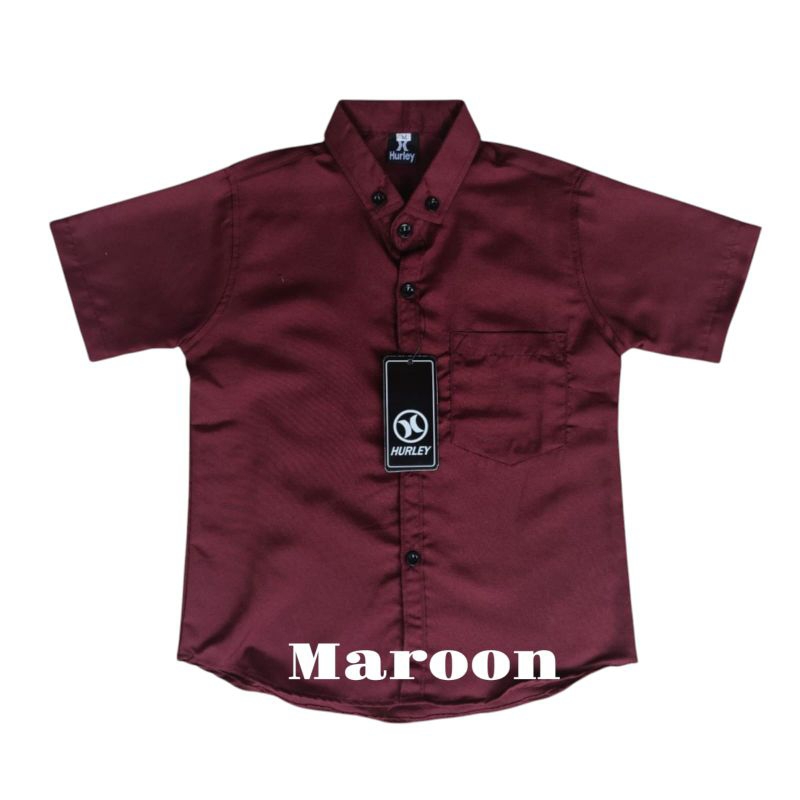 kemeja anak laki laki usia 2 sampai 13 tahun