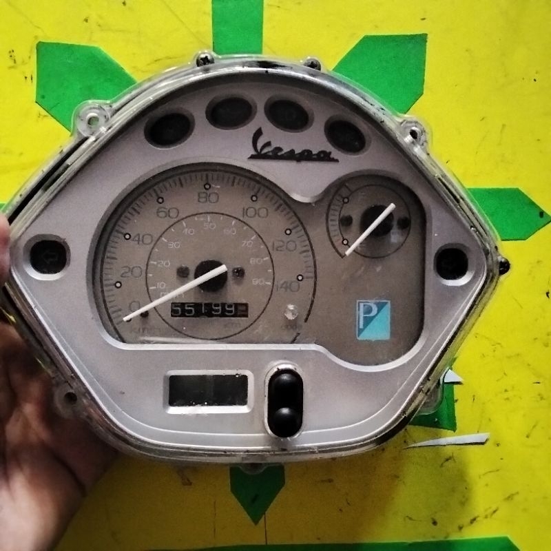 kilometer speedometer vespa LX 150 .seconds original mesin lancar jaya