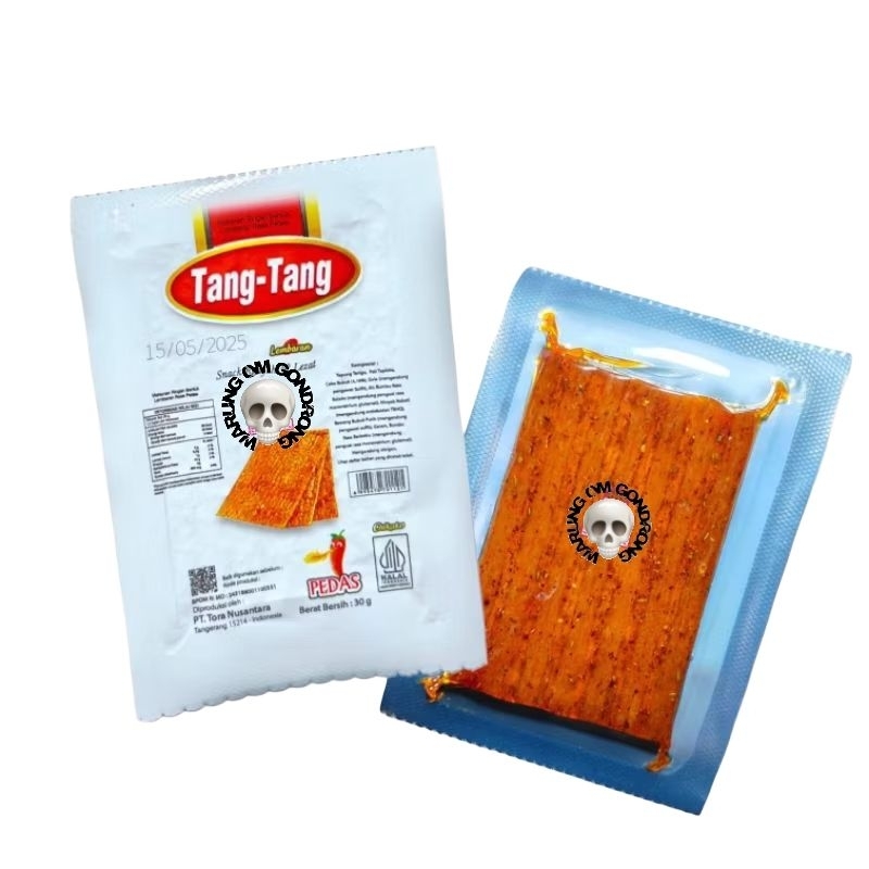 

Tang - Tang Snack 30 Gram Rasa Pedas Halal