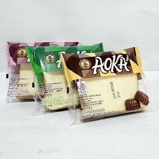 

[PAKET 5PCS] ROTI PANGGANG AOKA