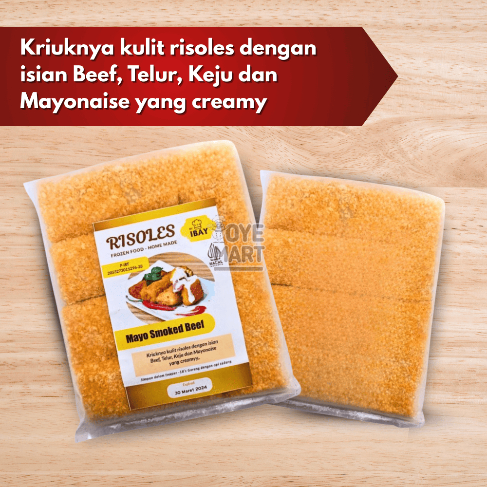 

NOB RISOLES IBAY ISI MAYO SMOKED BEEF ISI 6