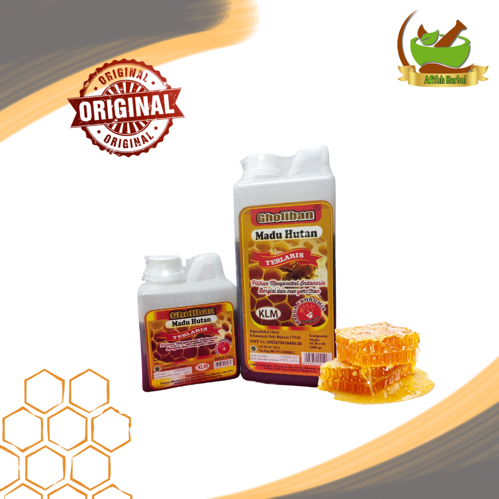 

Madu Murah Gholiban Original | Madu Hutan Kalimantan 500gram dan 1000gram Terlaris