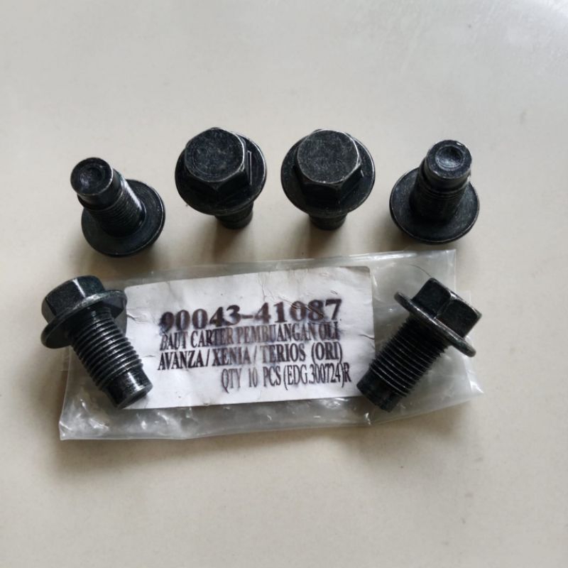 BAUT CARTER PEMBUANGAN OLI MESIN TOYOTA AVANZA,XENIA,RUSH ORI