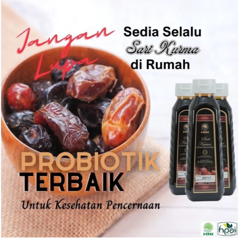

Sari Kurma 350 gr SARKUM (Dates) HNI HPAI Original
