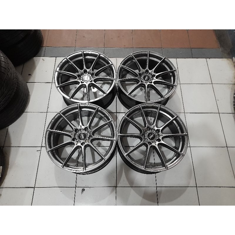 VELG SECOND RACING HSR FG TOBELO RING 18X8 HOLE 5X114