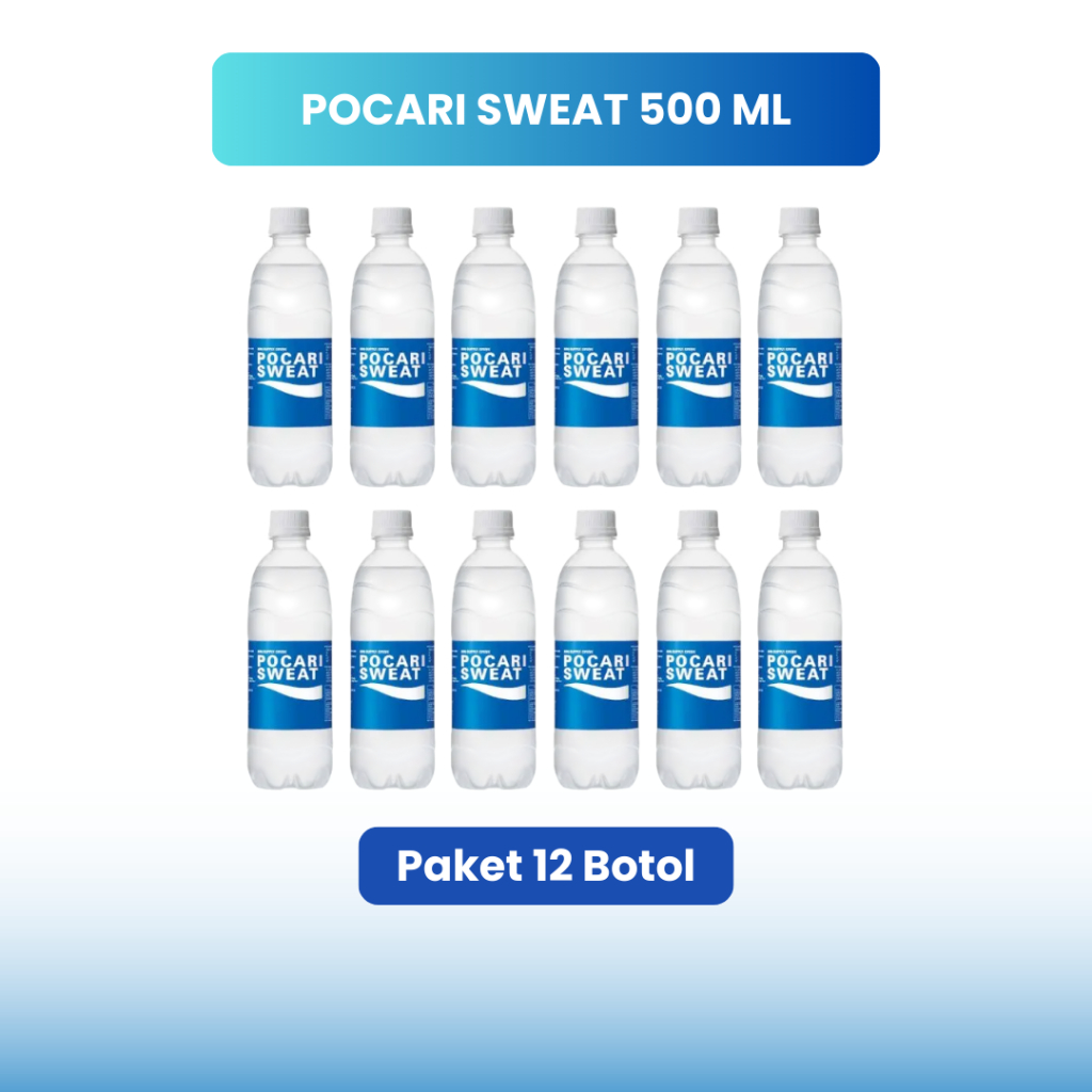 

Jual Pocari Sweat Botol 500 ml Paket 12 Botol