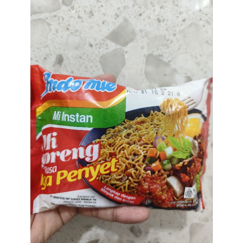 

Indomie Goreng Iga Penyet Kemasan 80 Gram