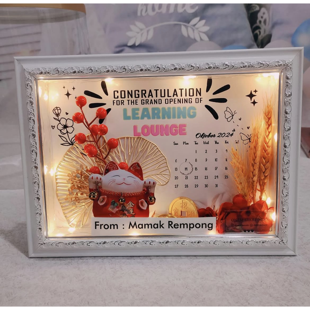 

Frame Grand Opening - Kado Buka Usaha - Kado Pindah Rumah - Kado Peresmian Toko Baru HGO001