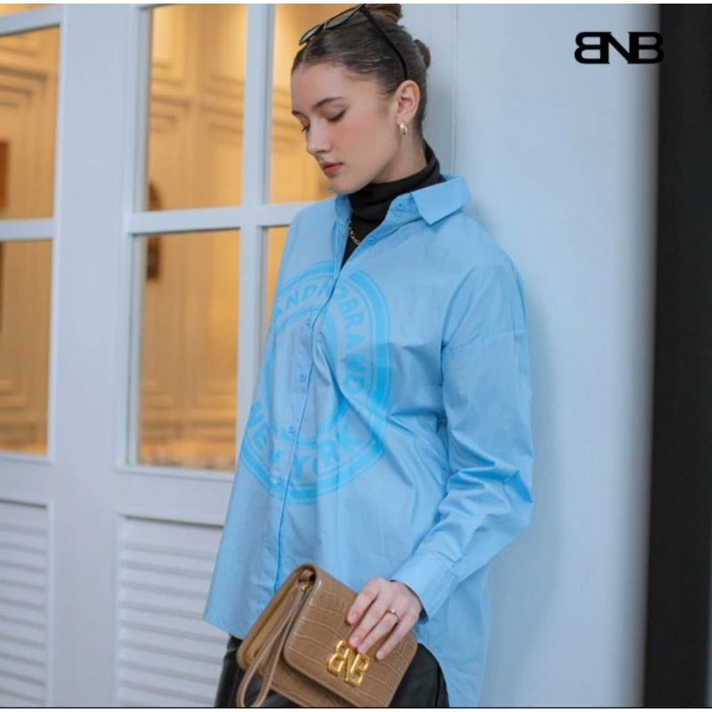 bnb cordess top blue pl