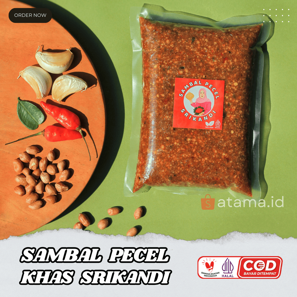 

Rasakan Kelezatan Asli! Sambal Pecel Khas Srikandi Siap Saji