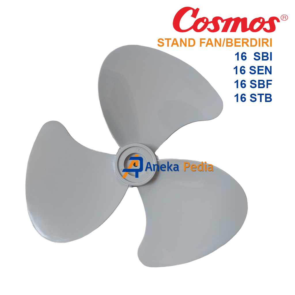 BALING COSMOS 16 16SBI 16SEN 16SBF 16STB STAND Baling-Baling Kipas Angin Berdiri Duduk 16 INCH SBI S