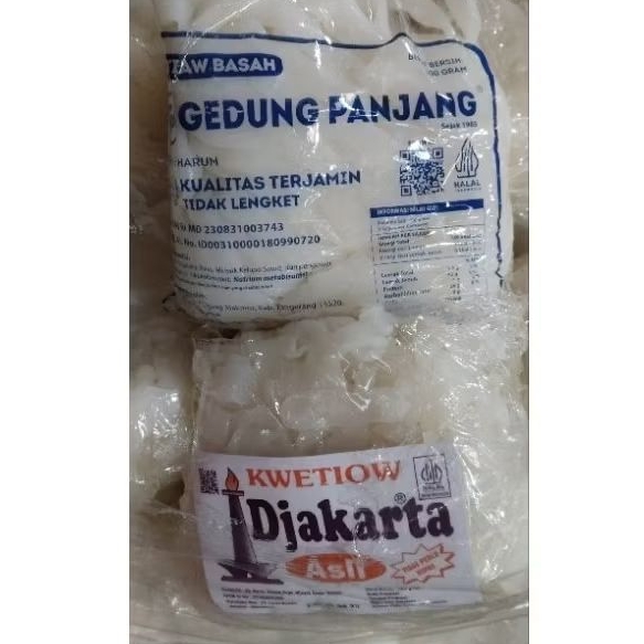 

kuetiau DJAKARTA | GEDUNG PANJANG 500 gram kuetiau kuetiaw kwetiow