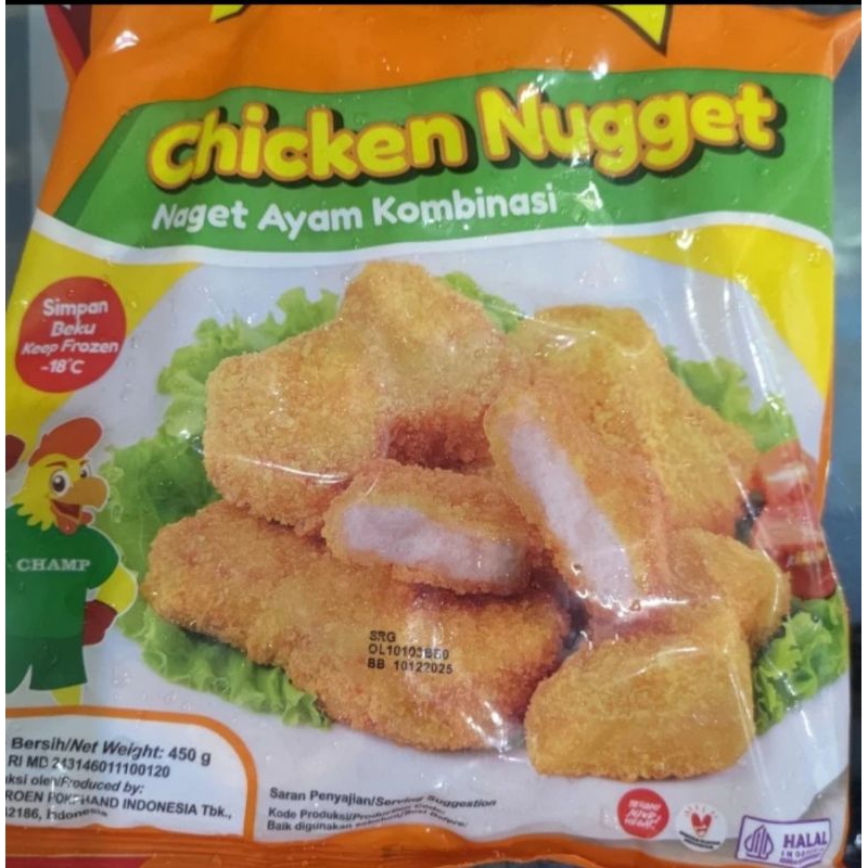 

CHAMP NUGGET AYAM 500GR