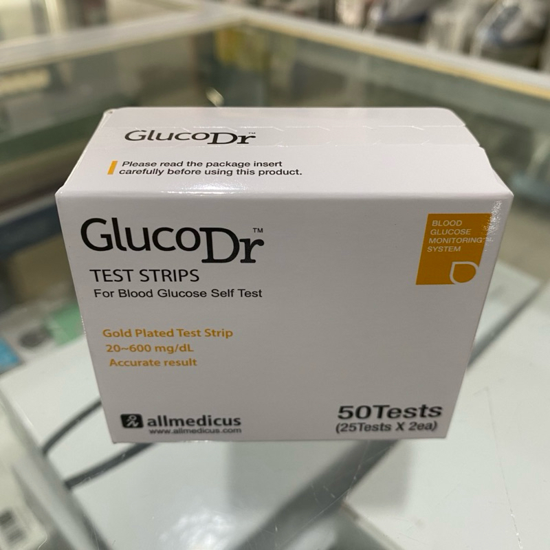 Gluco Dr Test Strips / Strip Gluco Dr Bio Sensor