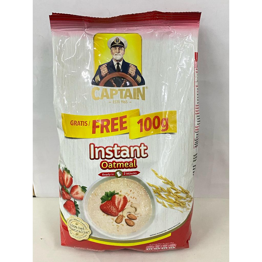 

CAPTAIN OAT INSTANT OATMEAL 800GR