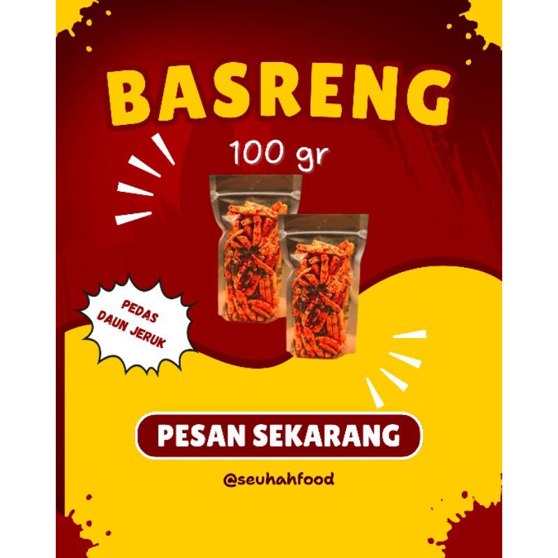 

basreng pedas/makanan pedas/basreng/basreng pedas 100 gr