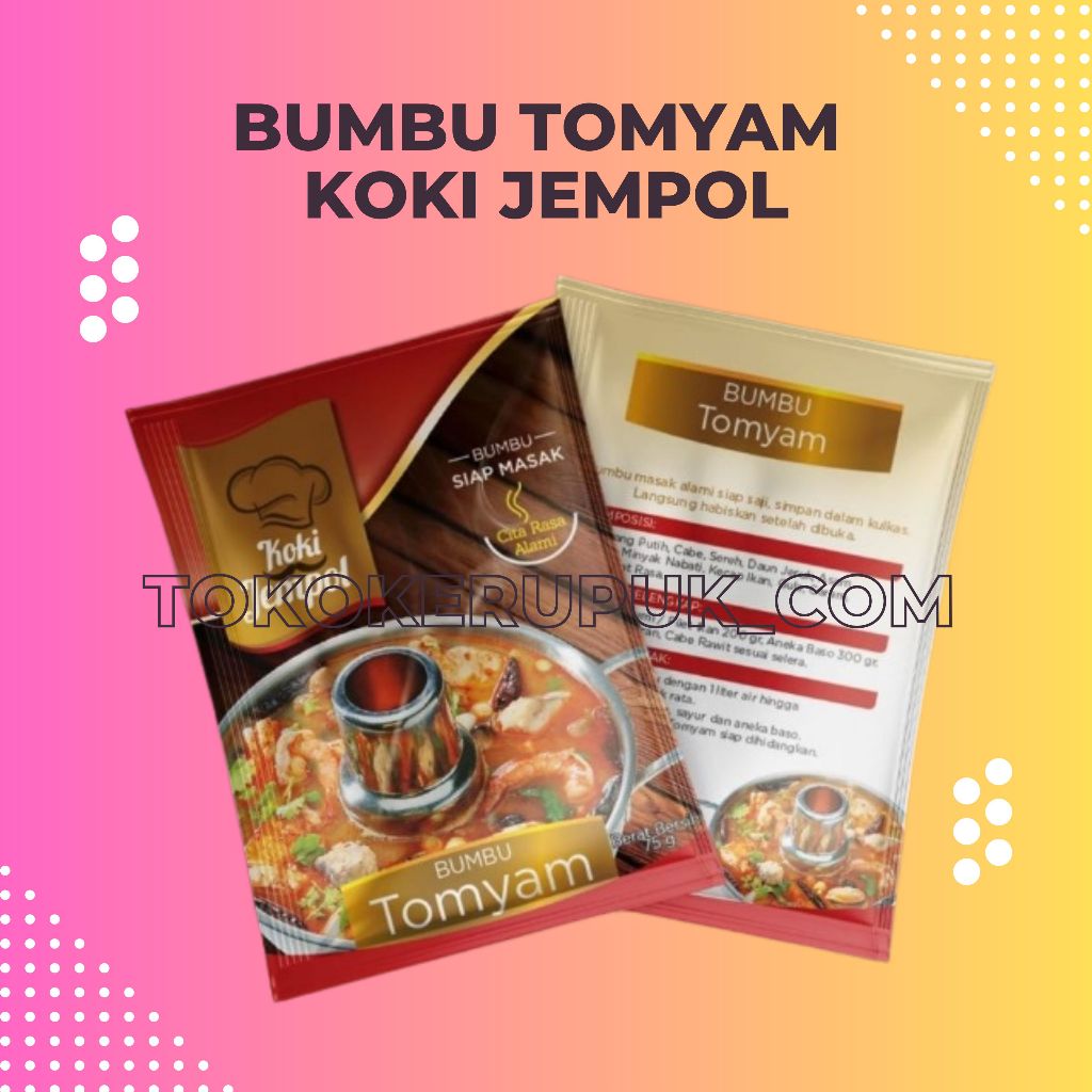 

BUMBU KOKI JEMPOL SACHET!!!