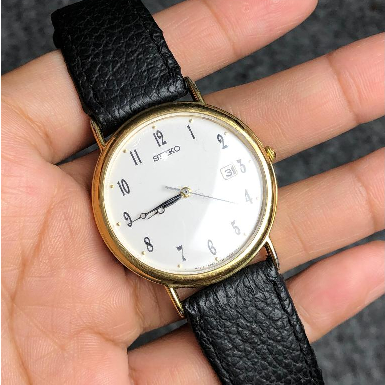 Jam tangan seiko mulus second quartz original