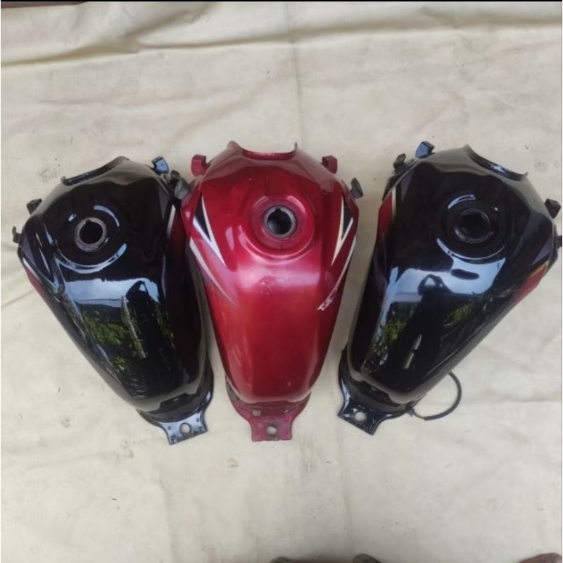 Tangki Megapro New Monoshock Ori Tambalan & Cat ulang