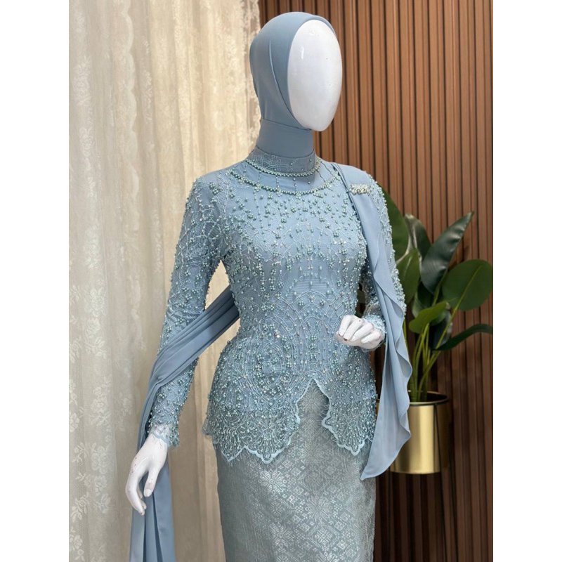 Sewa kebaya ice blue