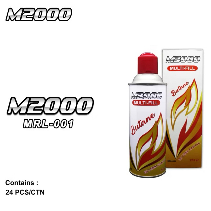 Refill Senapan Gas Korek Api M-2000