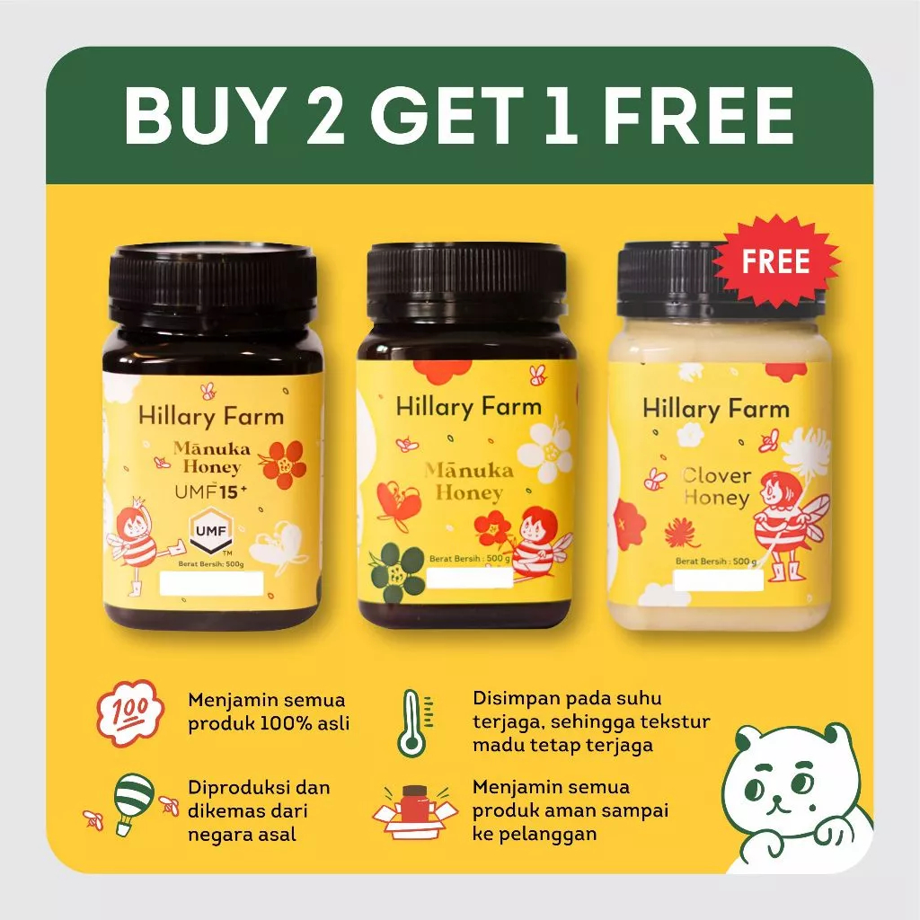 

Manuka Honey UMF 15+ , Manuka Honey Free Madu